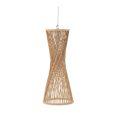Afbeelding van Pauleen Woody Glow Hanglamp E27 20W Ø17cm Rotan