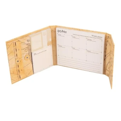 Afbeelding van Grupo Erik Harry Potter Weekplanner en zelfklevende notities, 5 notitieblokken in verschillende maten enveloppen, mooie geschenken, schrijfwaren,