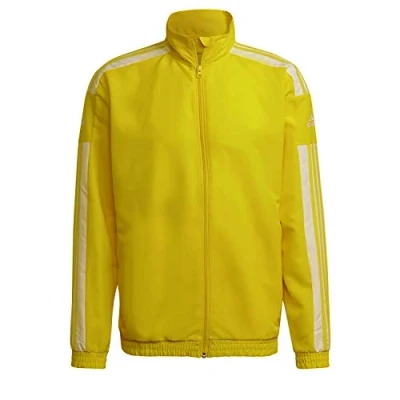 Afbeelding van adidas Performance Squadra 21 Trainingsvest, Heren, Maat: Medium, Team yellow/white