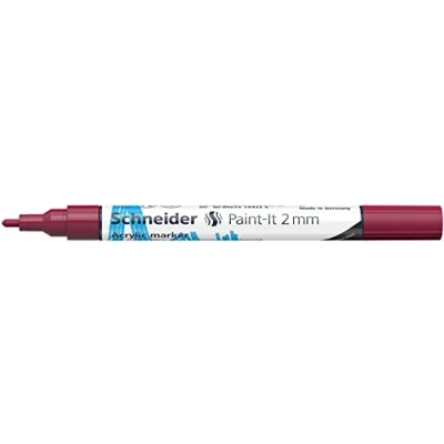 Afbeelding van Schneider acrylmarker Paint it 310 2mm bordeaux S 120161