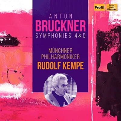 Afbeelding van Münchner Philharmoniker, Rudolf Kempe Bruckner: Symphonies 4 &amp; 5 (2 CD)