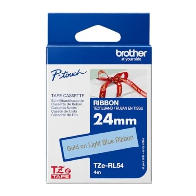 Afbeelding van Brother TZE RL54 printerlint Goud