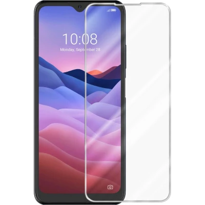 Afbeelding van Cadorabo Screenprotector geschikt voor ZTE Blade V2020 SMART Pantser film Beschermende in KRISTALHELDER Geharde (Tempered) display beschermglas 9H hardheid met 3D Touch