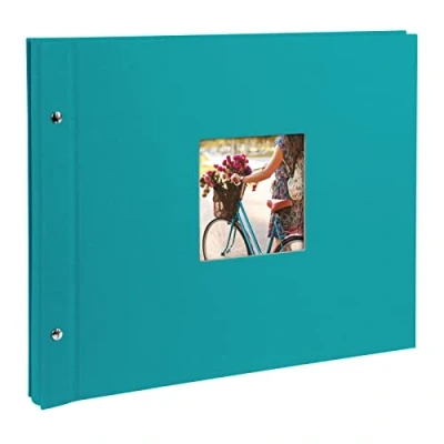 Afbeelding van Goldbuch 28 893 28893 Fotoalbum (b x h) 39 cm 31 Turquoise 40 bladzijden