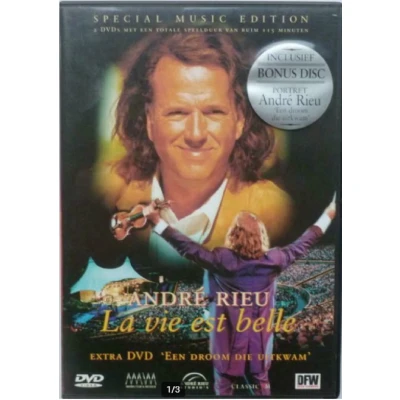 Afbeelding van Andre Rieu La vie est belle incl Bonus disc Portret André