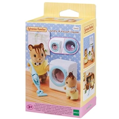 Image de Playset Sylvanian Families 5445 La machine à laver et aspirateur