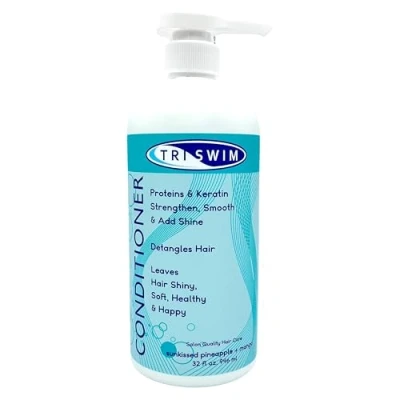 Afbeelding van TRISWIM Conditioner, 100 ml, dennenappel en citroen, met pomp