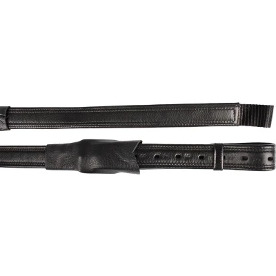 Afbeelding van Horka Beugelriemen Dressuur Black silver paard