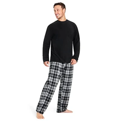 Afbeelding van CityComfort Pyjamaset van fleece voor heren