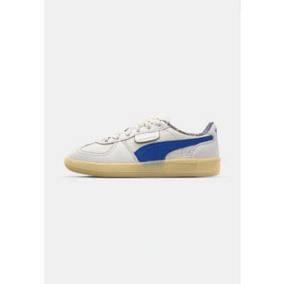 Afbeelding van Puma Palermo Sneakers laag, Maat: 44, Alpine snow/vivid blue Leer