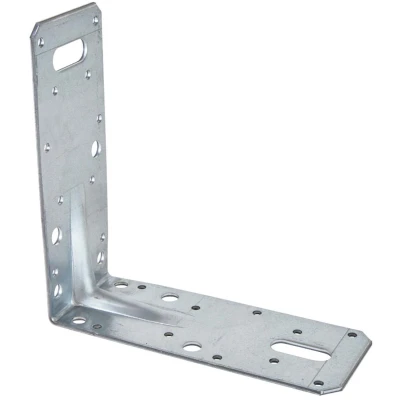 Afbeelding van Hoekanker met ril sendzimir verzinkt 150 x 60 2,5 mm