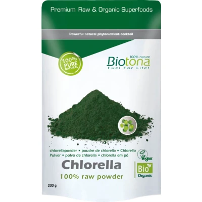 Afbeelding van Biotona Chlorella Poeder Bio 200g