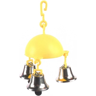 Afbeelding van Happy Pet Trio Ringer Koepel Met 3 Bellen 10X8X8 CM