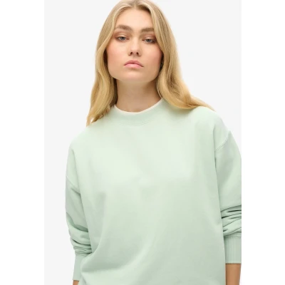 Afbeelding van Superdry Essential LOGO Sweater, Dames, Maat: 36, Surf spray green