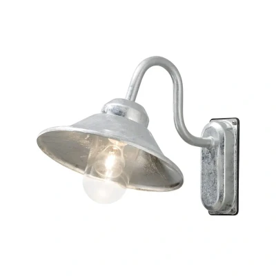 Afbeelding van Konstsmide Vega 556 320 Buitenlamp (wand) Spaarlamp, LED E27 60 W Staal