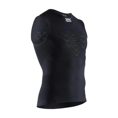 Afbeelding van X BIONIC Energizer 4.0 Light Singlet Heren T shirt, Opaal Zwart/Arctic Wit