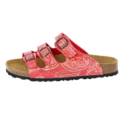Afbeelding van Lico BIOLINE LADY Dames Instapschoenen, Rood/oranje, 41 EU