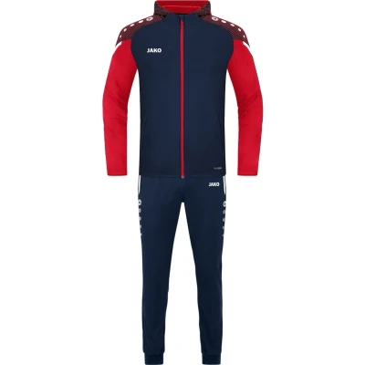 Afbeelding van Jako Performance Vrijetijdspak Met Kap Dames Marine / Rood Maat: 38