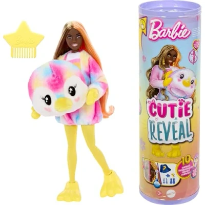 Image de Poupée Barbie Cutie Reveal Pingouin