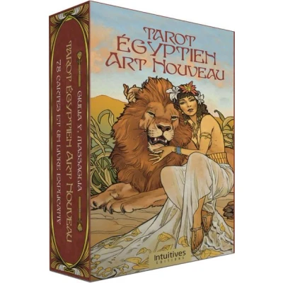 Image de Coffret Tarot Égyptien Art nouveau