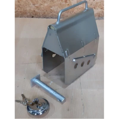 Afbeelding van Aanhanger slot Tasjes Inclusief Discusslot Rijdend Aanhangwagen Aanhangerslot