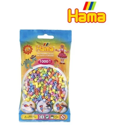 Afbeelding van Hama Strijkkralen Pastelkleuren 1000 Stuks