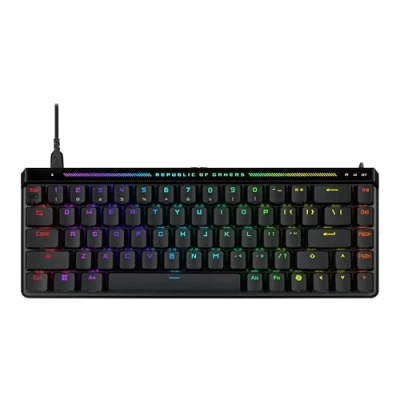 Afbeelding van Asus Bedrade Gaming toetsenbord Azerty Frans ROG Falchion ACE HFX Zwart