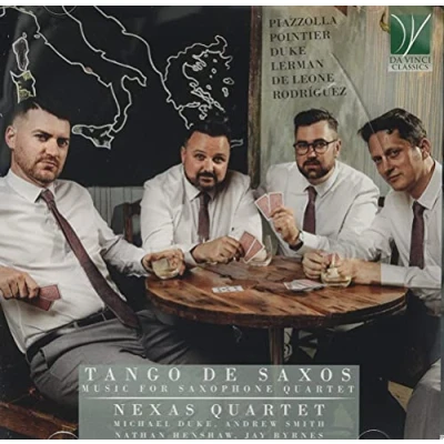 Afbeelding van Nexas Quartet Tango De Saxos, Music For Saxophone (CD)