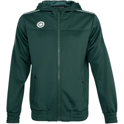 Afbeelding van The Indian Maharadja Jaipur Performance Hooded Trainingsjacket Heren Green XL Groen Hockey Trainingsjack