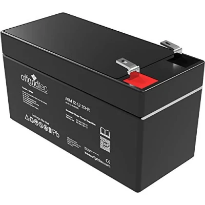 Afbeelding van Offgridtec AGM zonnebatterij, extreem cyclusbestendig, 1,2 Ah, 20 uur, 12 V, 2 01 001975