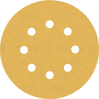Image de BOSCH 2608900913 Feuille abrasive Expert C470 Best for Wood and Paint, diamètre 125 mm, grain 180, 8 trous (50 pcs)