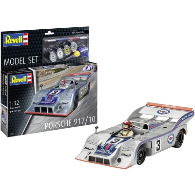 Afbeelding van 1:32 Revell 67738 Porsche 917/10 Raceauto Model Set Plastic Modelbouwpakket