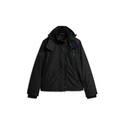 Afbeelding van Superdry Hooded Mountain Winterjas, Heren, Maat: Small, Black everton