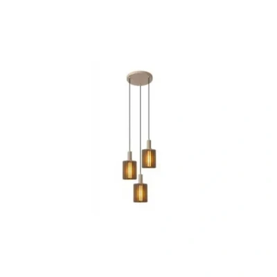 Afbeelding van Lucide LAMBRES Hanglamp 3xE27 Zwart