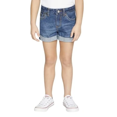 Afbeelding van Levi&#039;s Girlfriend slim fit korte spijkerbroek Maat 164 (16jaar)