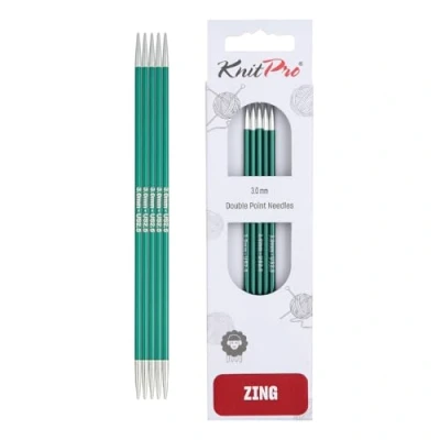 Afbeelding van KnitPro Zing Sokkennaalden 20 cm 3.00 mm