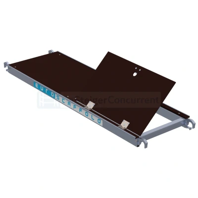 Afbeelding van 40105 rolsteiger platform 190 met luik Hout