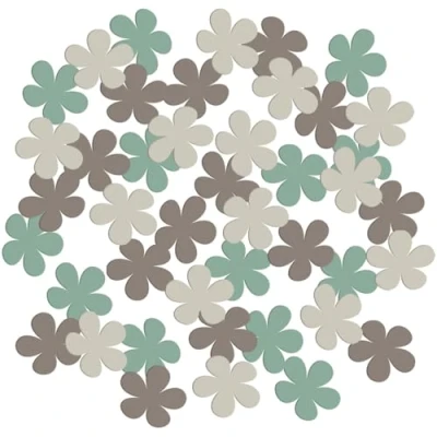 Afbeelding van Folat Blooming baby little one confetti 80 stuks