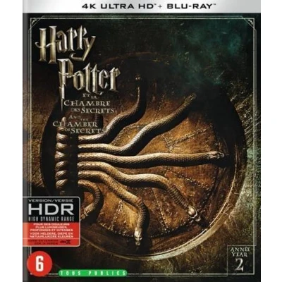 Afbeelding van Harry Potter Year 2 The Chamber Of Secrets (4K Ultra HD Blu ray)