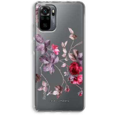Afbeelding van Case Company® hoesje geschikt voor Xiaomi Redmi Note 10 Pro Mooie bloemen Soft Cover Telefoonhoesje Bescherming aan alle Kanten en Schermrand
