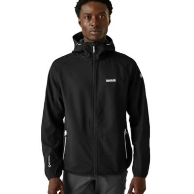 Afbeelding van Regatta AREC Softshelljas, Heren, Maat: 48, Black