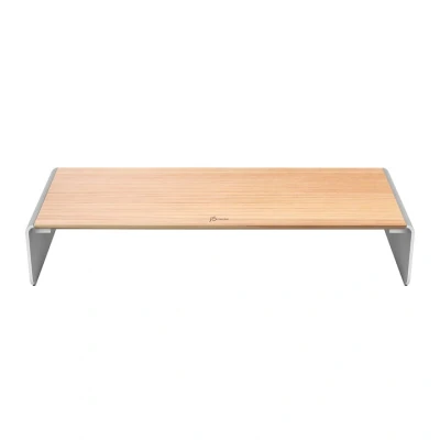 Afbeelding van j5create Wood Monitor Stand with Docking Station