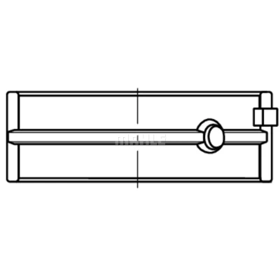Afbeelding van MAHLE ORIGINAL 209 HL 21578 000 Hoofdlager