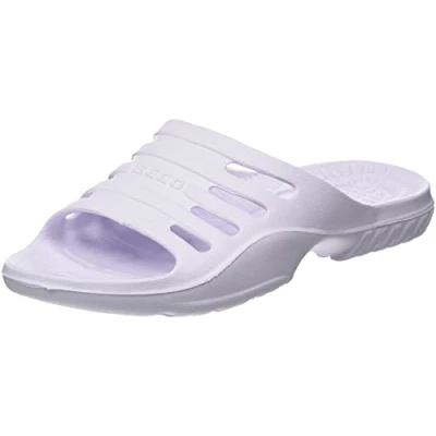 Afbeelding van Beco Badslippers Wit Dames Maat 38