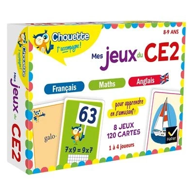 Image de Chouette Mes jeux du CE2 en français, maths, anglais