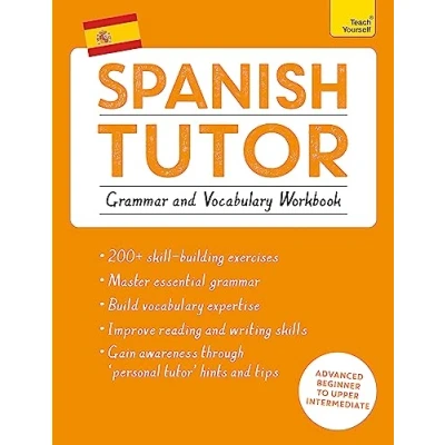 Afbeelding van Spanish Tutor Grammar Vocabulary Workbk