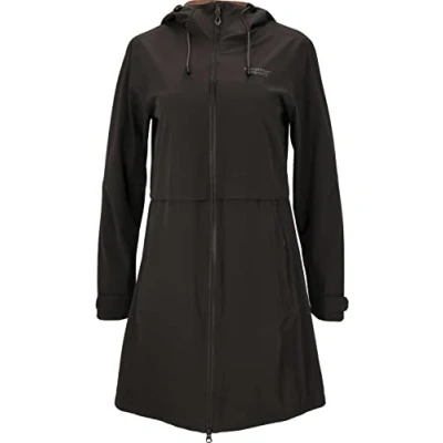 Afbeelding van Weather Report Dayton Wasserdichte Stretch Funktions Parka, Dames, Maat: 38, Shale mud