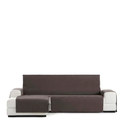 Afbeelding van Eysa Practica Ligstoel, 290 cm, links, vooraanzicht, klep, kleur 07 bruin