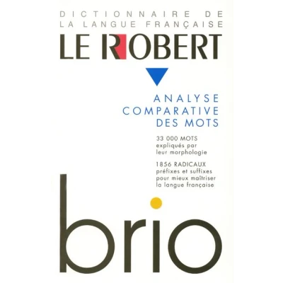 Image de Le Robert Brio Analyse comparative des mots