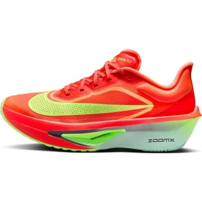 Afbeelding van Nike Performance ZOOM FLY 6 Hardloopschoenen voor op de weg, Dames, Maat: 37.5, Bright crimson/cave purple/lime blast/mint foam/hyper orange